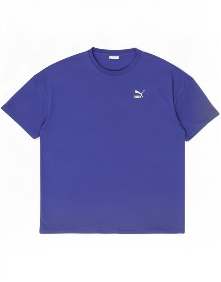 Puma Camiseta Masculina Top Grande Azul