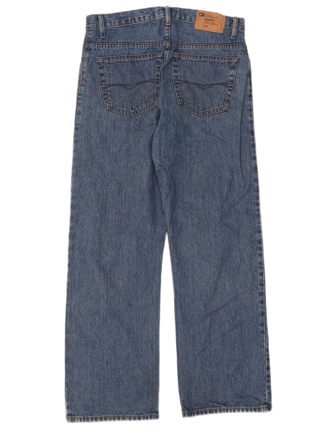 Jeans Marks & Spencer masculino Blue Harbor Straight W32 L29 algodão azul