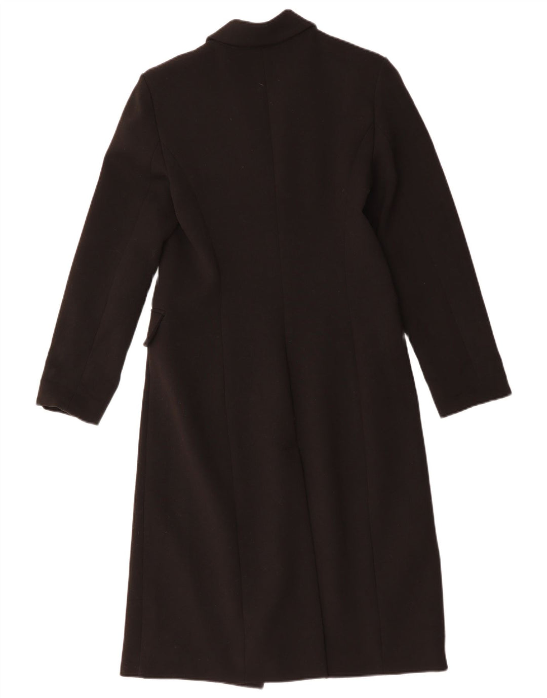 Casaco feminino IMPERIAL com peito duplo UK 12 poliéster preto médio