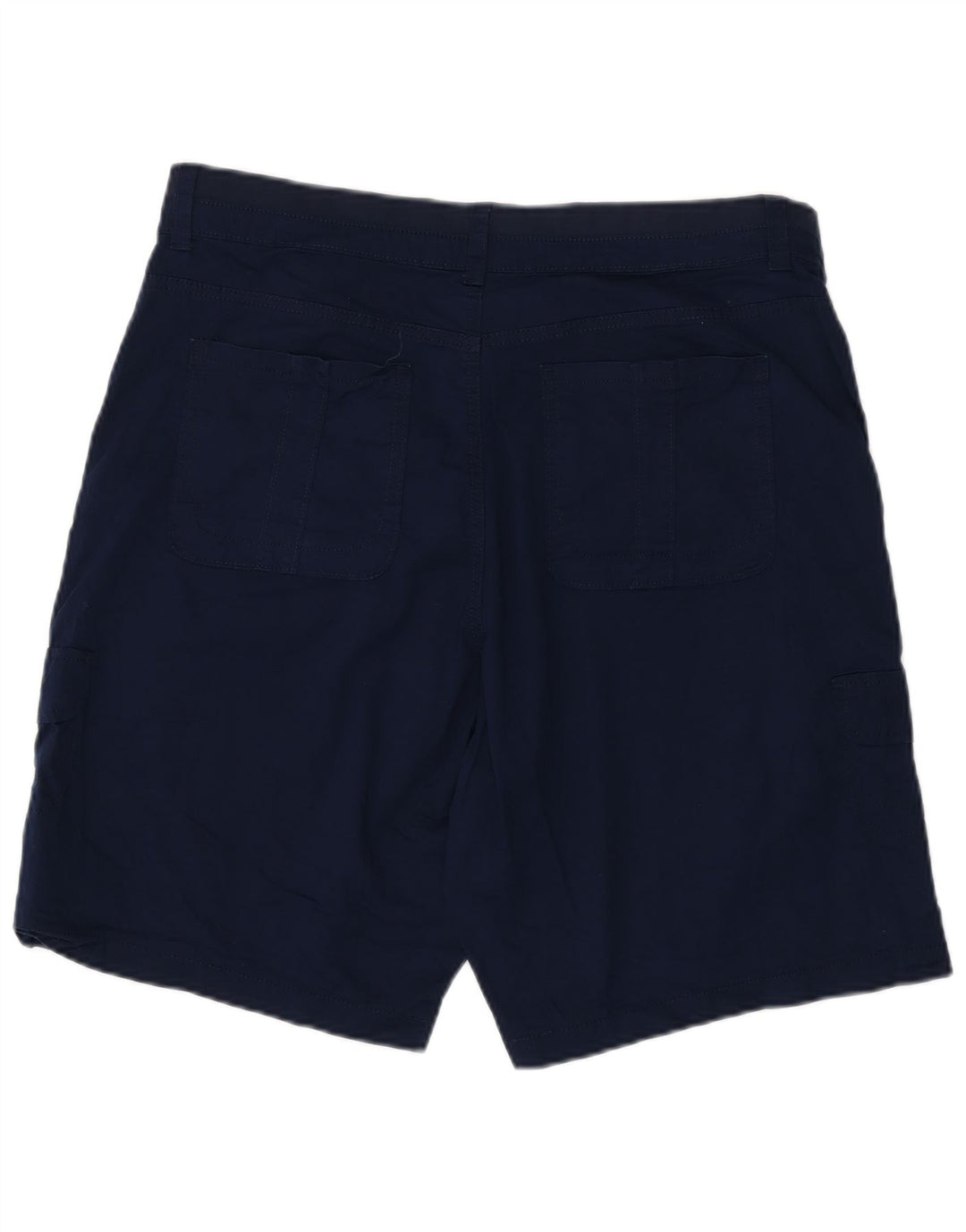 Shorts cargo feminino LEE com ajuste relaxado EUA 18 2XL W38 algodão azul marinho