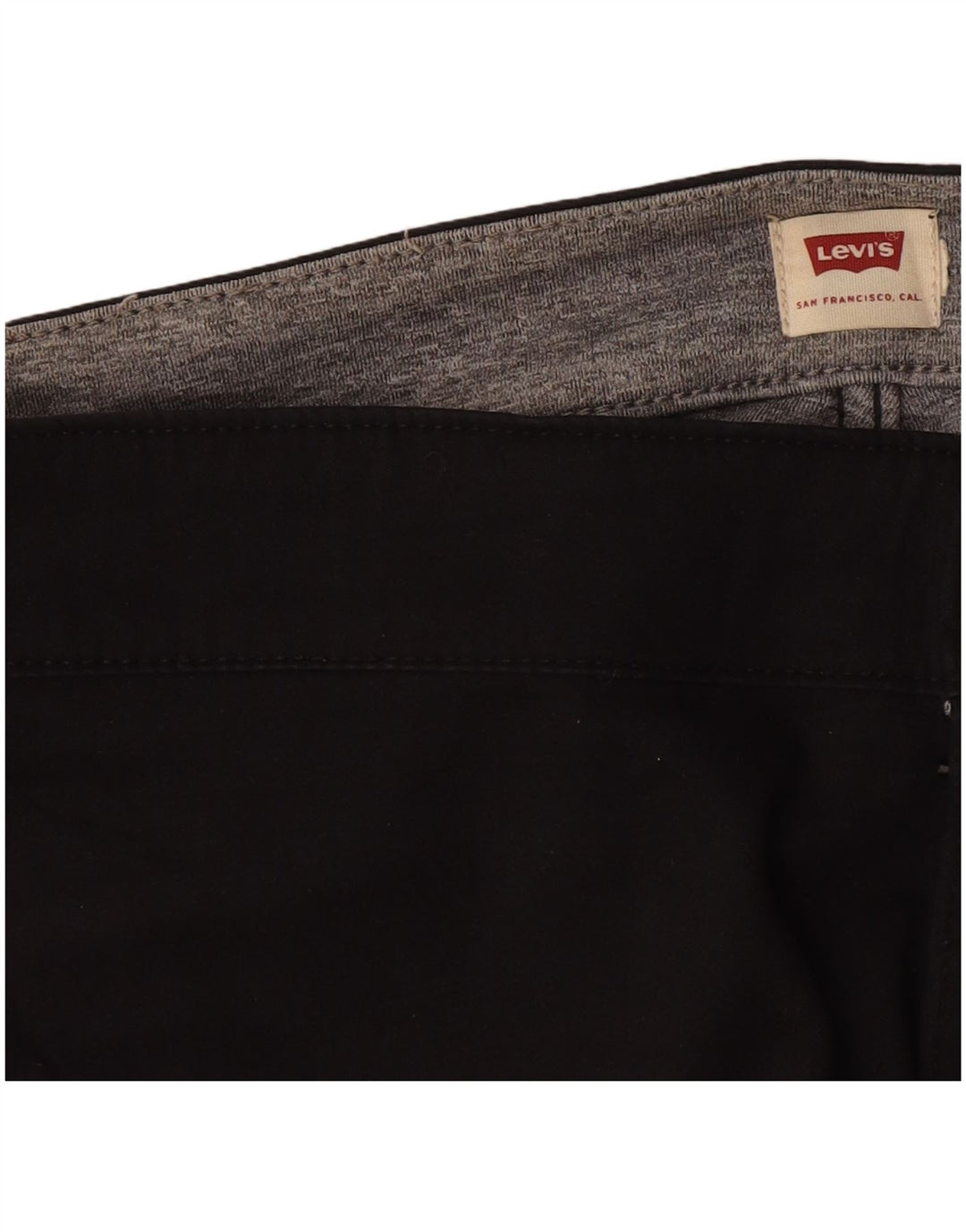 Calça feminina casual slim Levi's W34 L27 preta