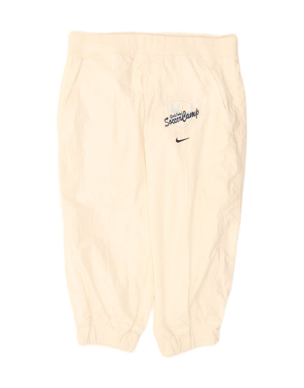 Nike Boys Graphic Capri Calças de treino Joggers 13-14 anos XL Branco