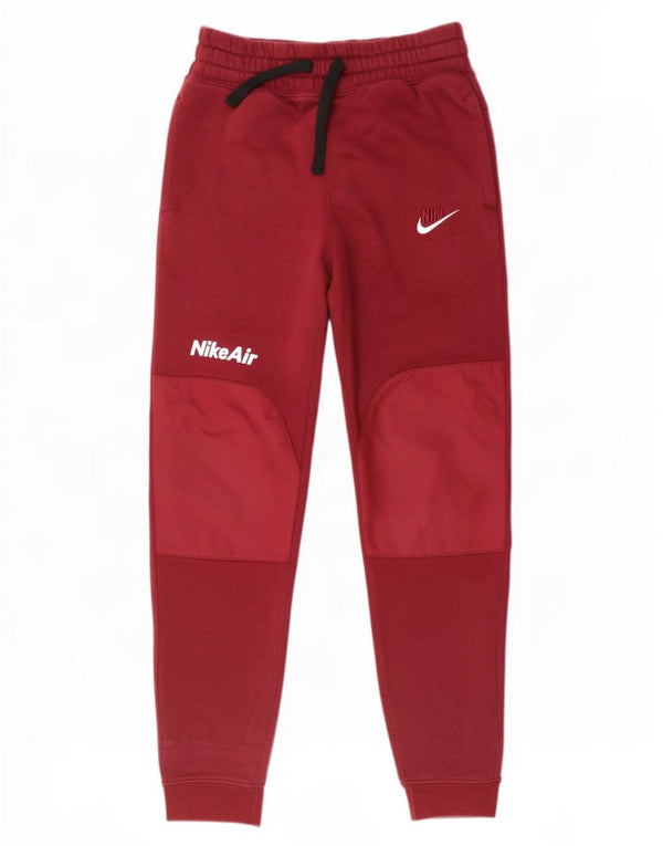 Nike Meninos Calças de treino Joggers 10-11 anos Médio Borgonha