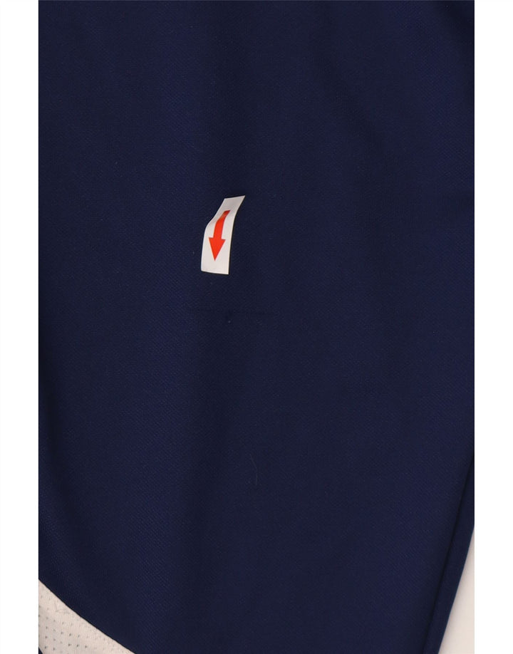 Calça de treino masculina Adidas Climacool médio azul marinho colorblock