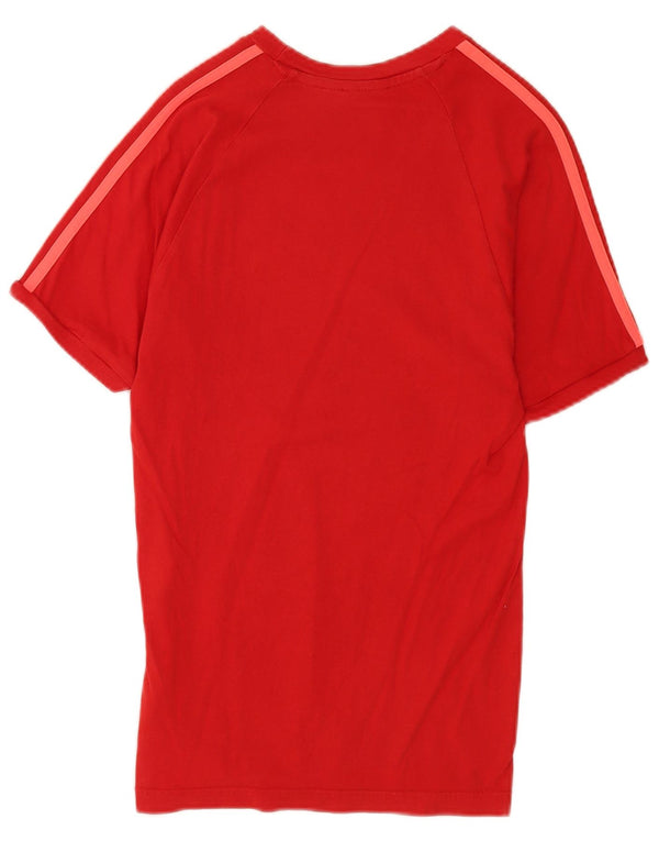 Camiseta Adidas Feminina Top UK 6 XS Algodão Vermelho