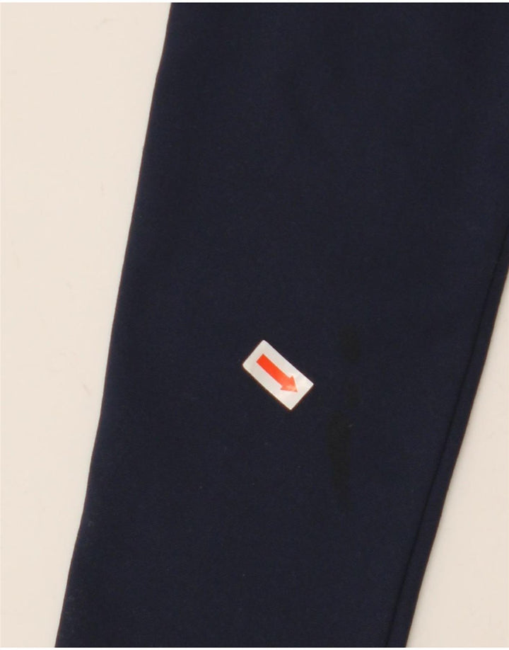 Top Nike Boys Dri Fit manga comprida 10-11 anos médio azul marinho poliéster