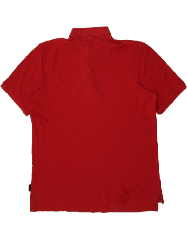 CHAMPION Mens Polo Shirt 2XL Red Cotton Vintage Champion and Second-Hand Champion from Messina Hembry 