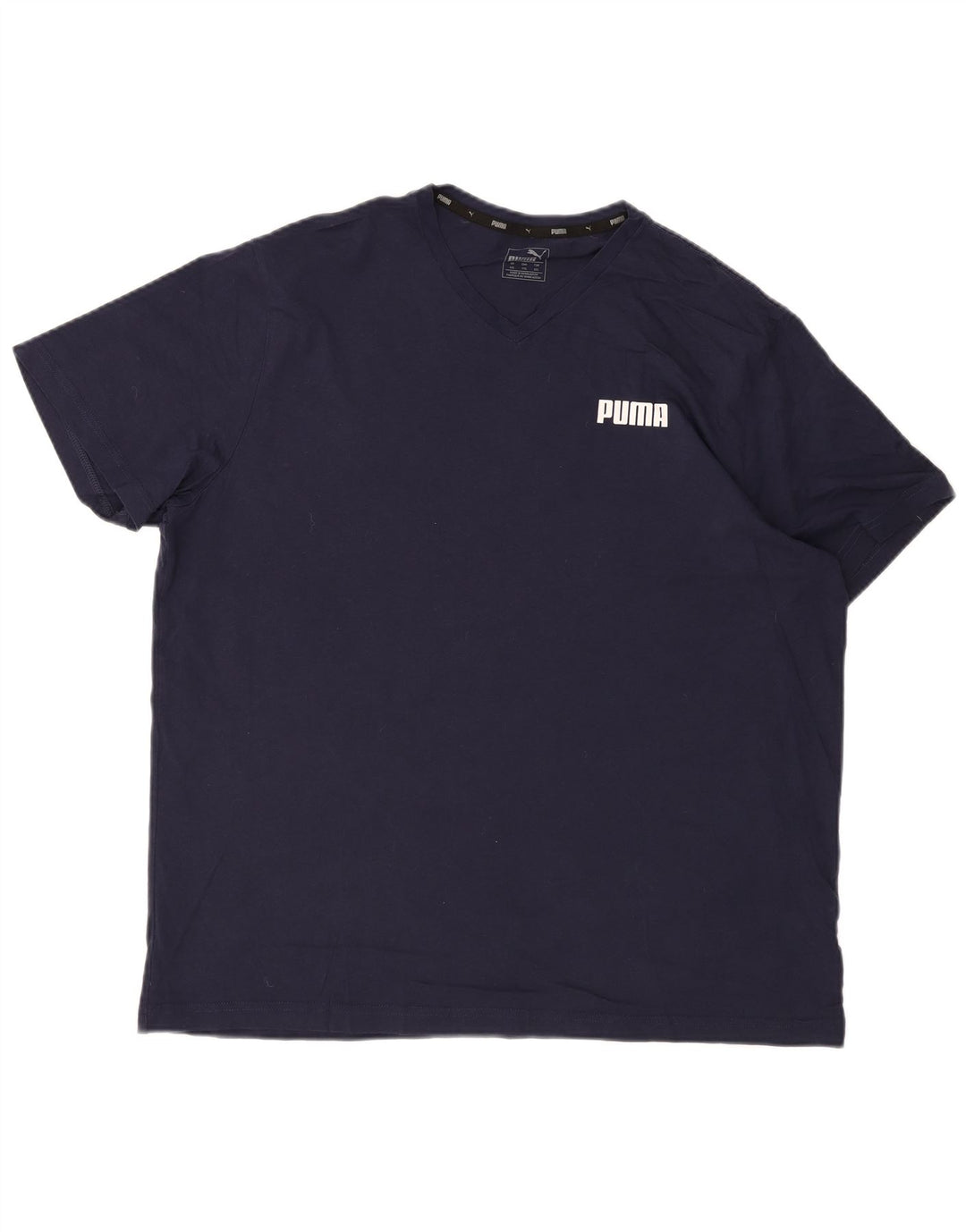 Camiseta masculina PUMA Top 2XL azul marinho