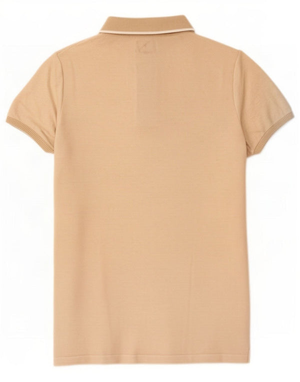 Camisa polo masculina Conte of Florence grande algodão bege