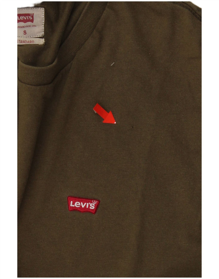 Camiseta masculina Levi's pequena cáqui