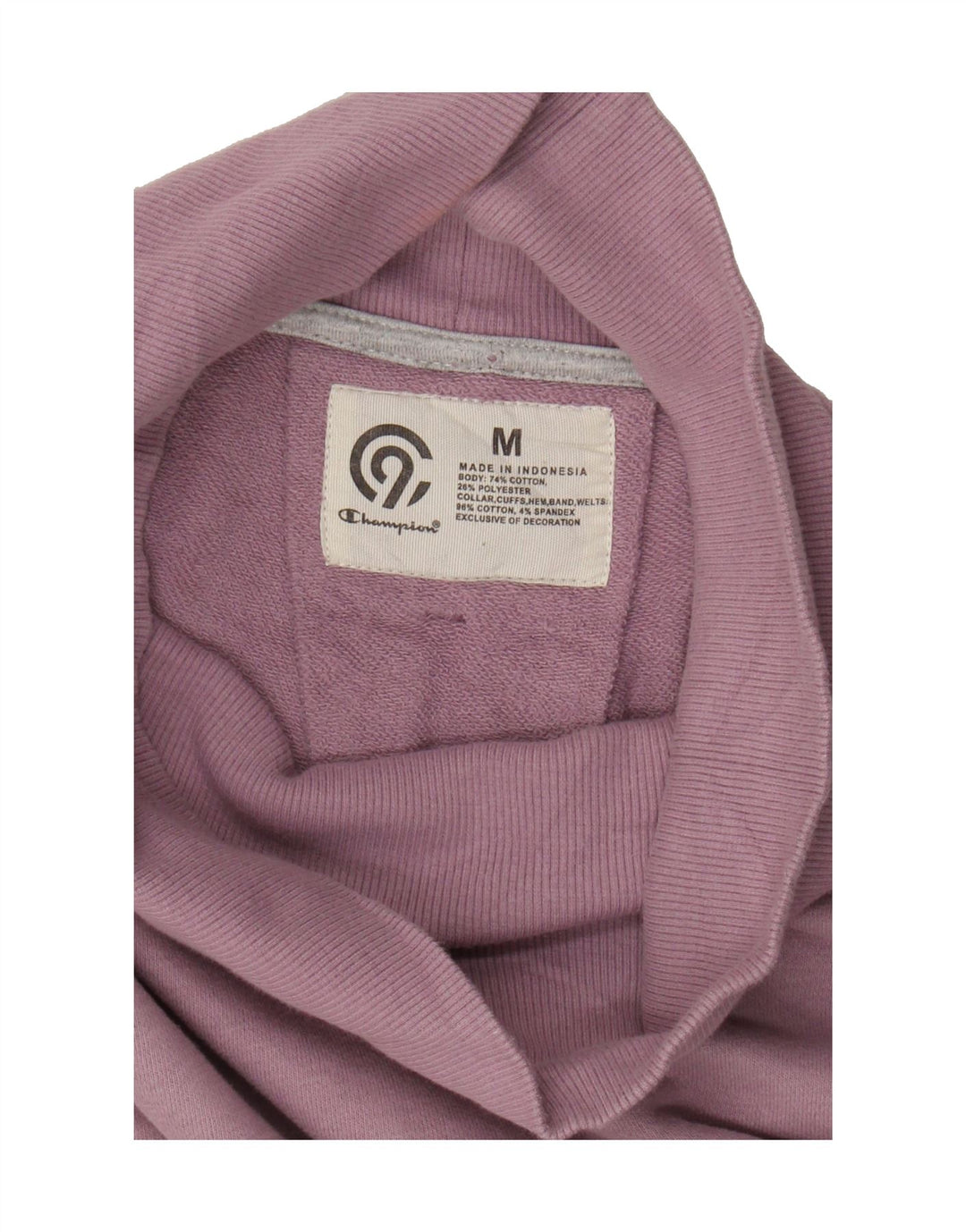 CHAMPION Womens Sweatshirt Jumper UK 14 Medium Pink Cotton Vintage Champion and Second-Hand Champion from Messina Hembry 