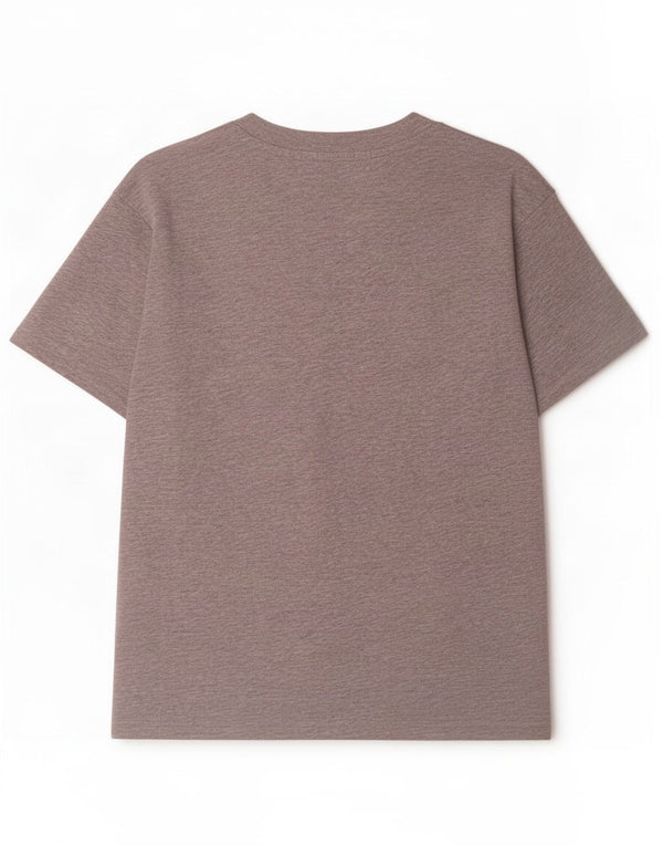 Camiseta masculina Puma Graphic Camiseta pequena cinza manchada de algodão