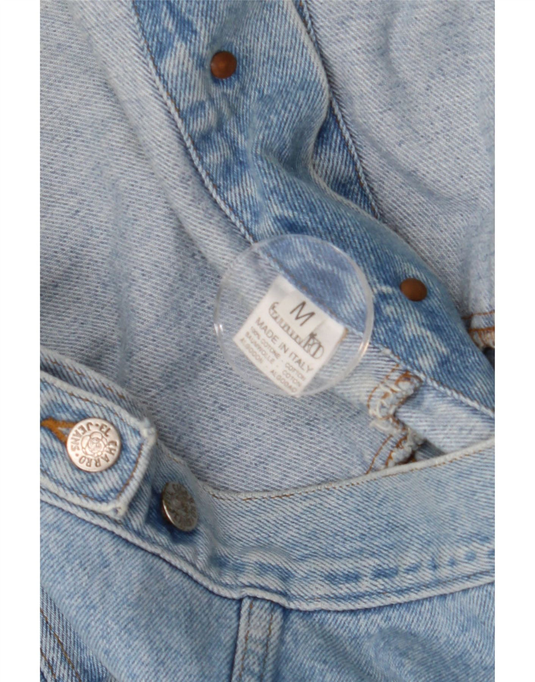 Jaqueta jeans masculina CHARRO UK 38 algodão azul médio