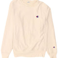 Moletom masculino Champion Reverse Weave pequeno algodão branco