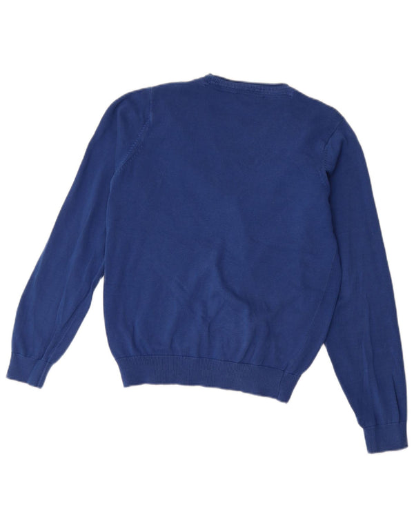 Suéter cardigã feminino Marks & Spencer 12-13 anos algodão azul