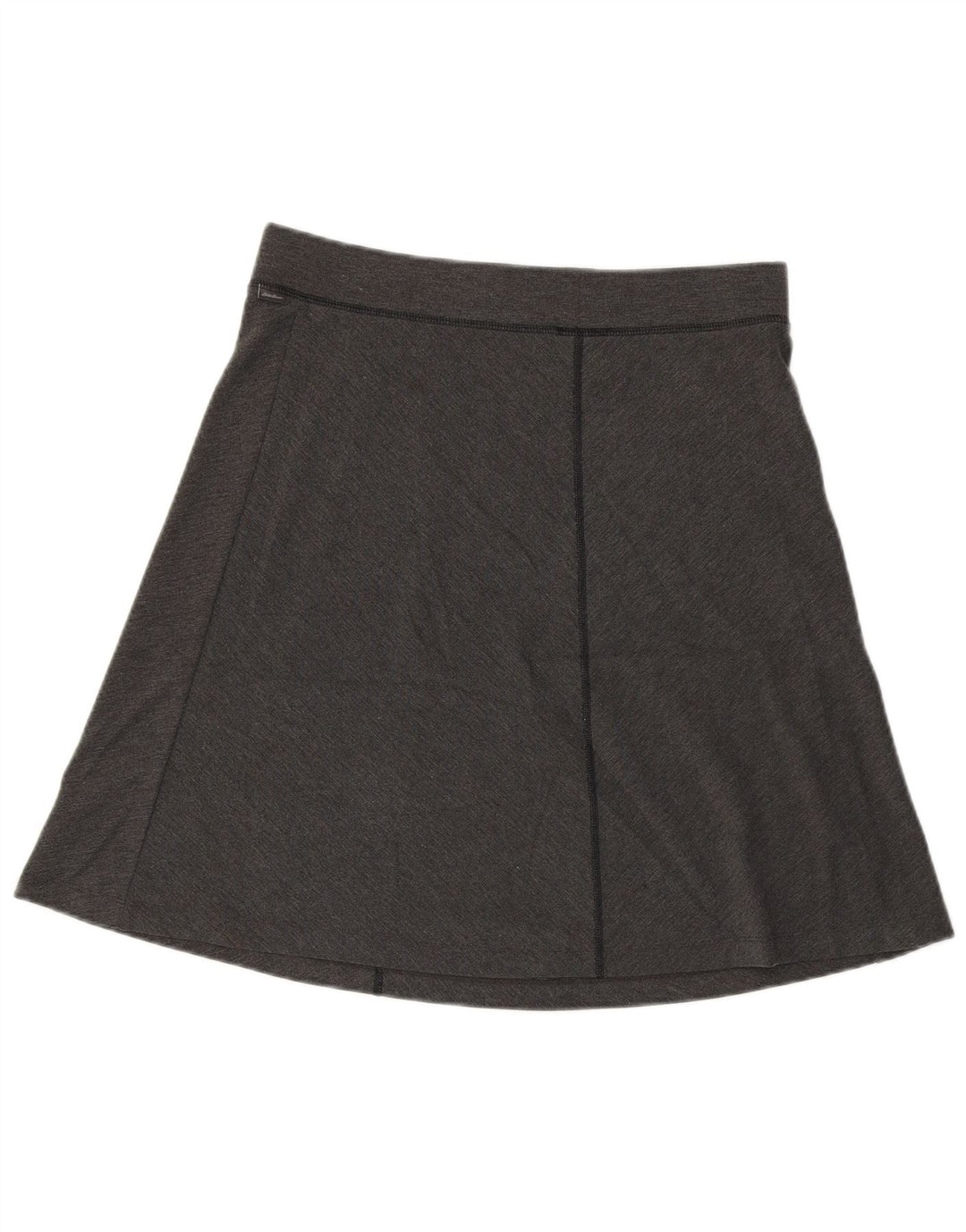 Saia feminina Eddie Bauer evasê médio W30 poliéster cinza