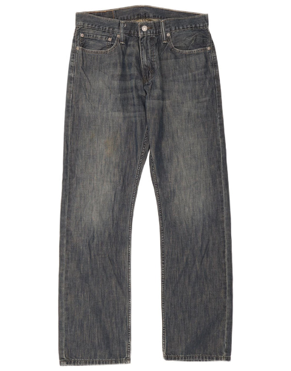 Levi's Masculino 514 Straight Jeans W32 L32 Azul Marinho Algodão