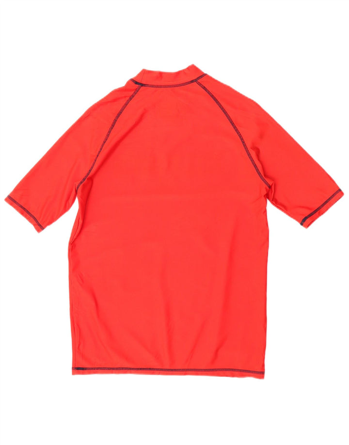 Camiseta Tommy Hilfiger Boys Graphic 15-16 Anos Grande Poliéster Vermelho