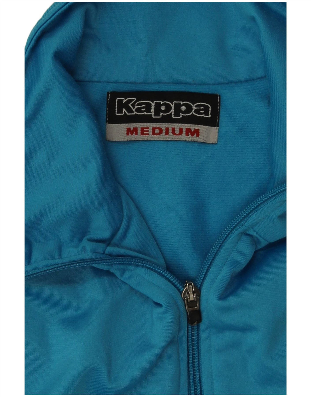 Kappa Mens Treino Top Jacket Medium Blue Colourblock Poliéster