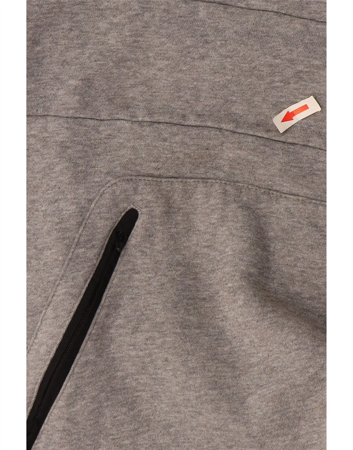 Adidas moletom masculino jumper grande algodão manchado cinza