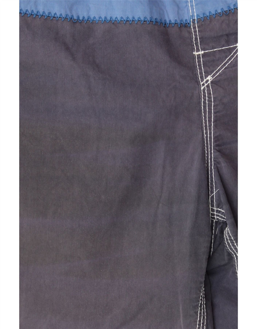Shorts de natação masculino FAT FACE grande algodão colorblock cinza