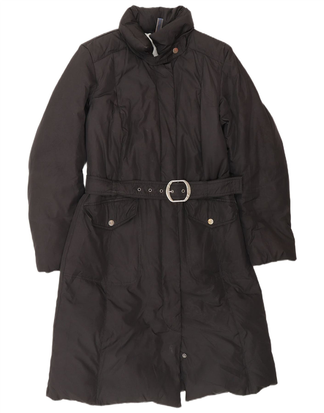 Casaco acolchoado feminino TRUSSARDI IT 42 poliéster preto médio