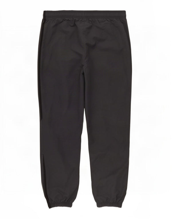 Calça de treino masculina Adidas Joggers grande poliéster cinza