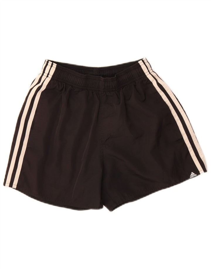 Shorts esportivos Adidas meninos 5-6 anos XS preto poliéster