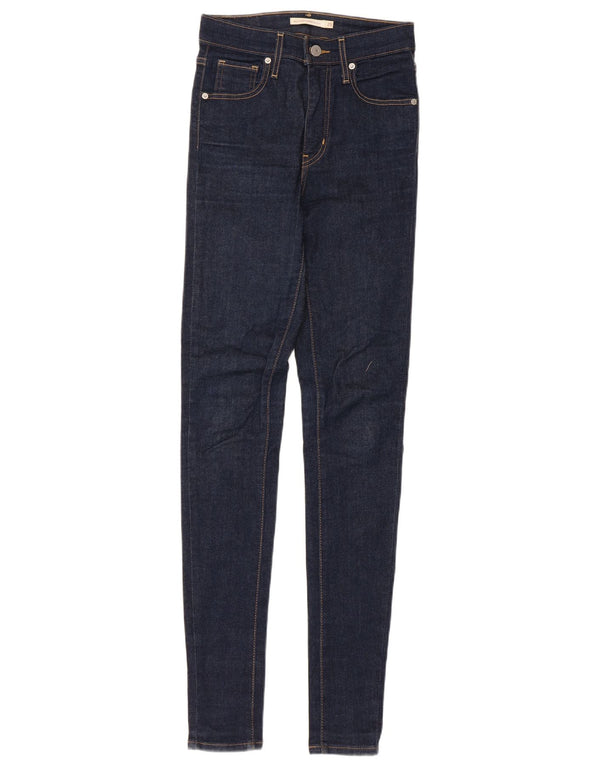 Calça Jeans Mile High Super Skinny Levi's Feminina W25 L32 Azul Marinho