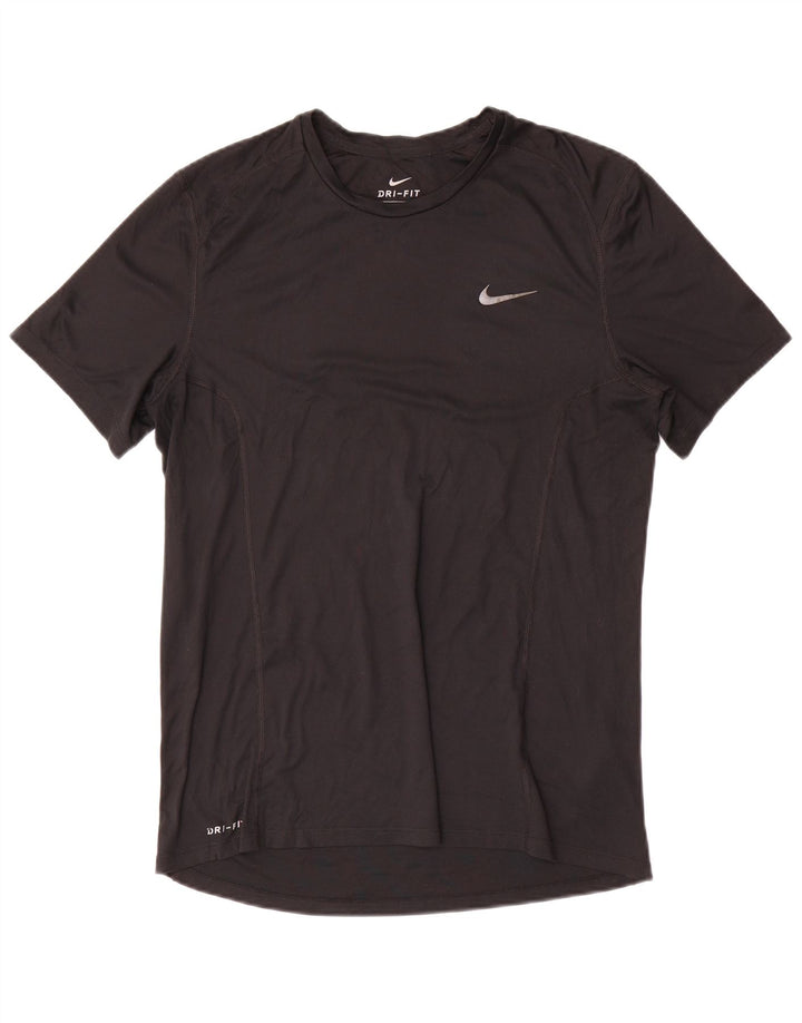 Camiseta Nike Masculina Dri Fit Top Médio Poliéster Preto