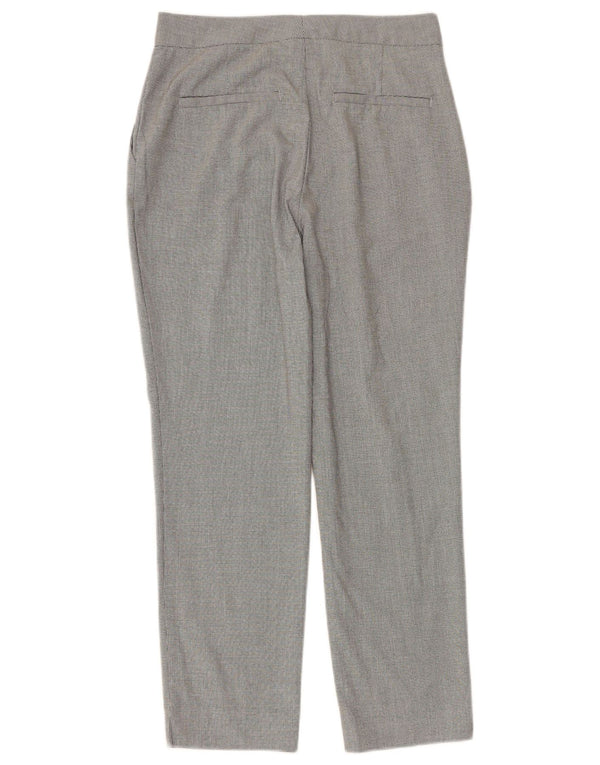 Calça Chino Cônica Feminina Zara EU 36 XS W26 L26 Cinza Houndstooth