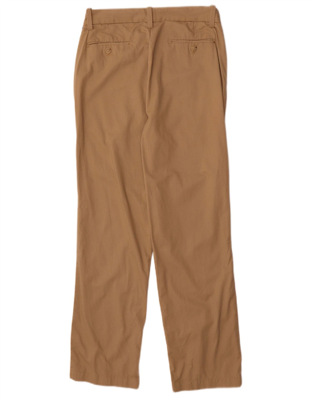 Calça Chino Masculina Reta NAUTICA W30 L30 Algodão Bege