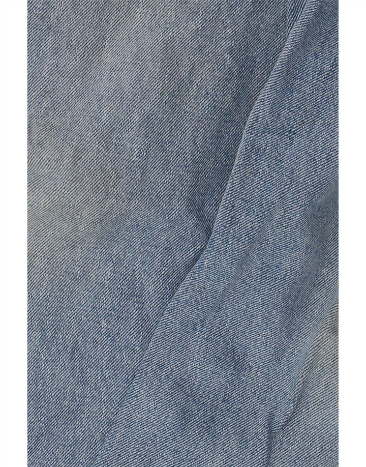 Marks & Spencer Jeans recortados masculinos W32 L25 Algodão azul
