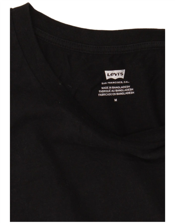 Camiseta feminina LEVI'S UK 14 médio preto