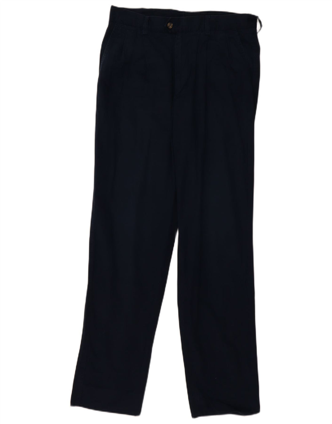 Calça masculina Belfe & Belfe de terno reto médio W32 L32 azul marinho