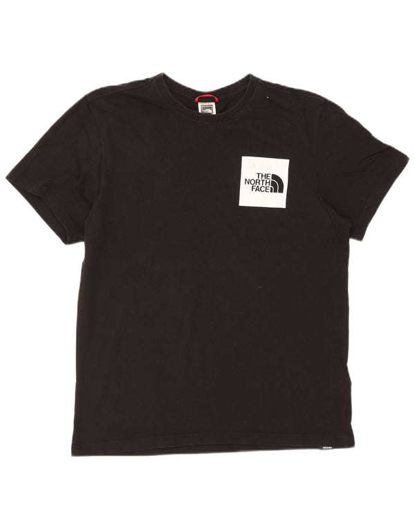 Camiseta masculina The North Face Top médio algodão preto