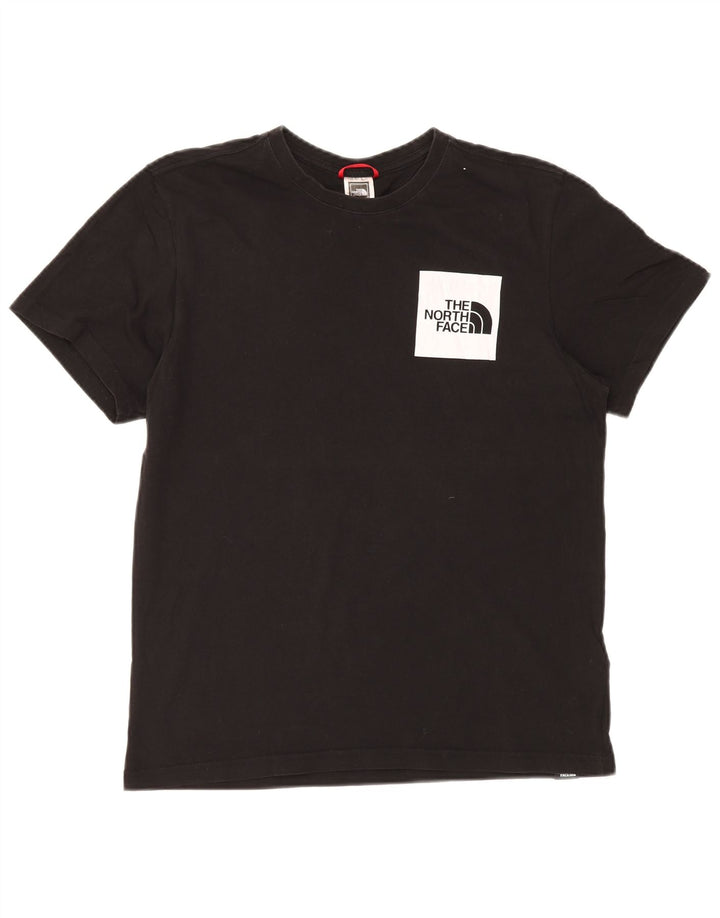 Camiseta masculina The North Face Top médio algodão preto
