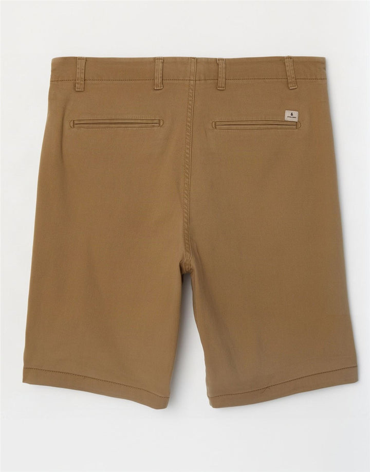 Shorts Chino Masculino Regular Jack & Jones Médio W32 Algodão Cáqui