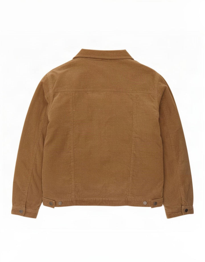 Jaqueta masculina de veludo Camargue EU 52/54 grande algodão marrom