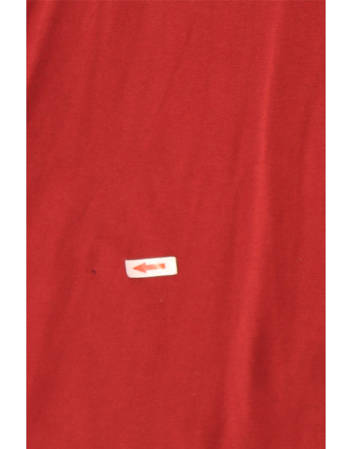 Camiseta Vans Masculina Classic Fit Top XL Algodão Vermelho