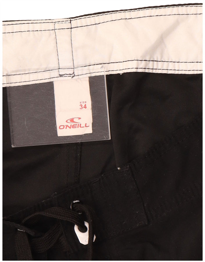 Shorts de natação masculino O'Neill gráfico grande preto