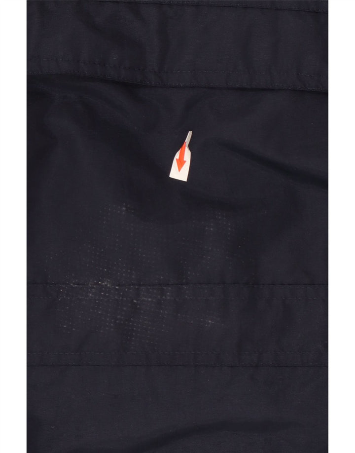 Jaqueta de esqui masculina com capuz Dreamland UK 40 grande bloco colorido azul marinho