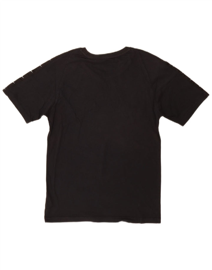 Camiseta Nike masculina gráfica top pequeno algodão preto