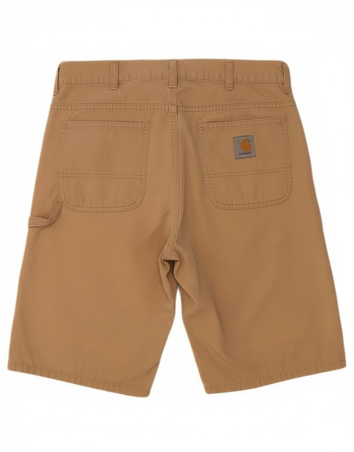 Bermuda masculina Carhartt W30 algodão bege médio