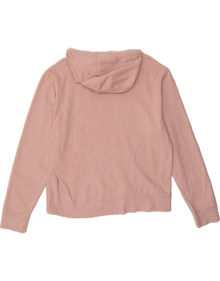 CHAMPION Womens Graphic Hoodie Jumper UK 18 XL Pink Cotton Vintage Champion and Second-Hand Champion from Messina Hembry 