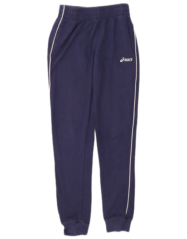 Calça de treino masculina Asics Joggers médio azul marinho algodão