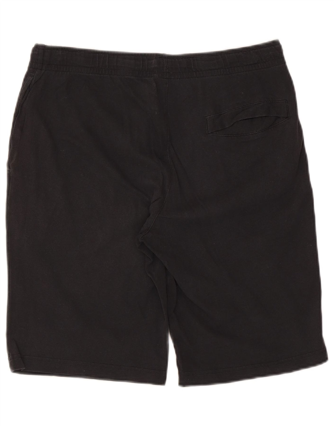 Shorts esportivos masculinos Nike médio algodão preto