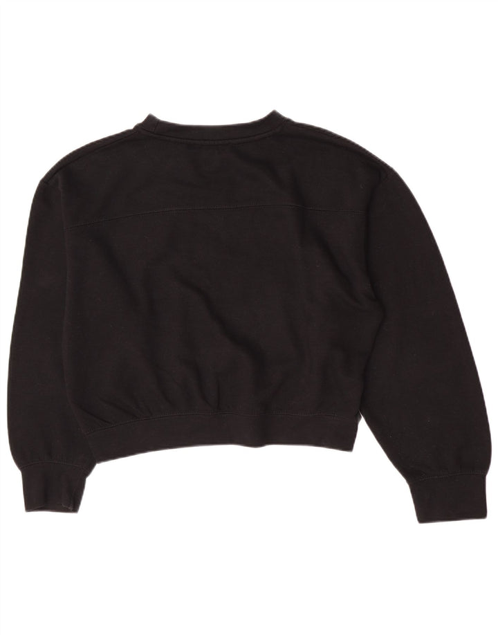 Zara moletom feminino jumper UK 14 médio preto
