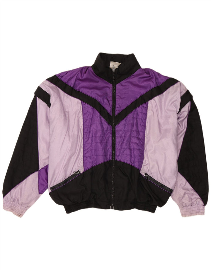 Genesis Mens Treino Top Jacket XL Roxo Colorblock