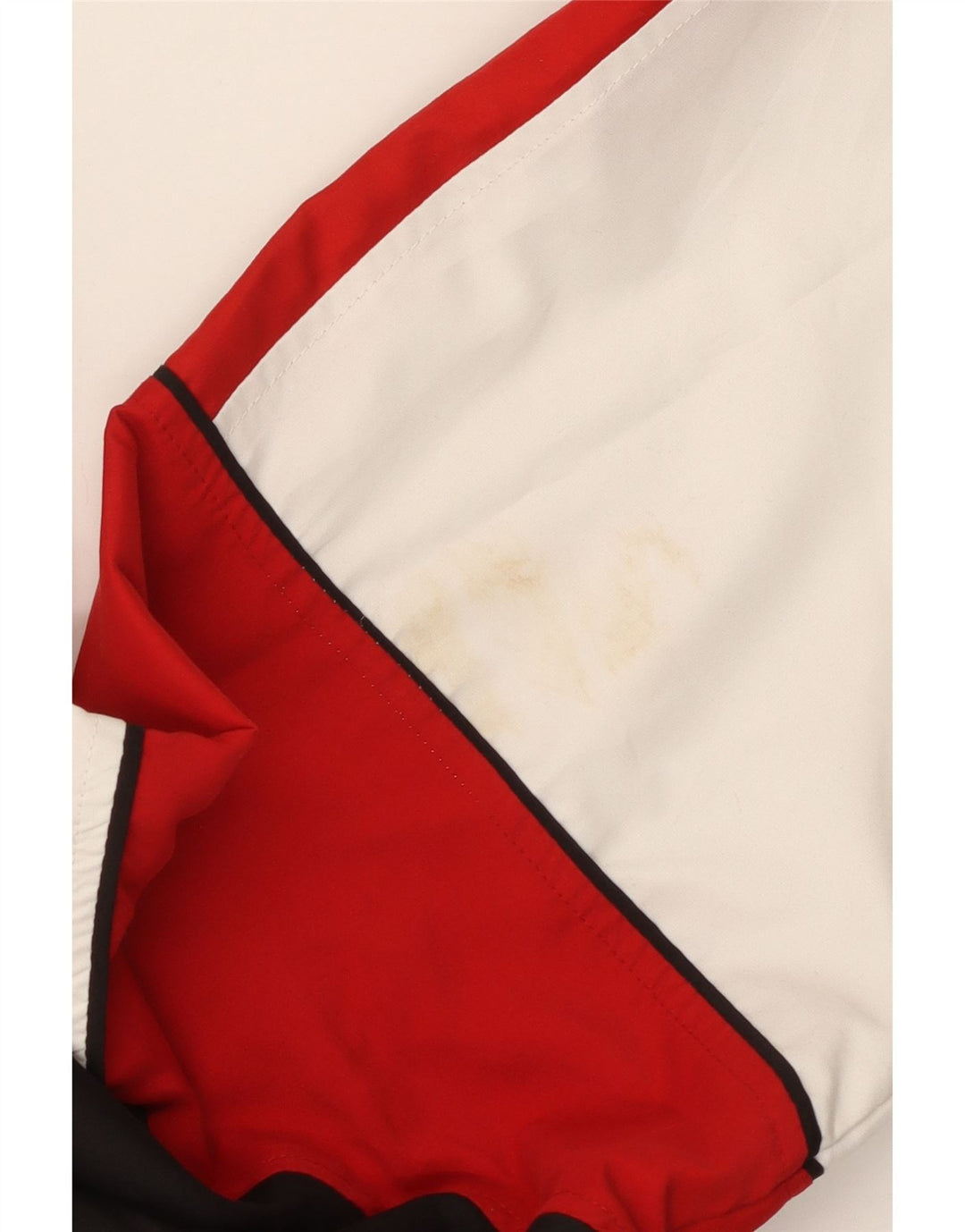 Jaqueta masculina de agasalho da Umbro, poliéster colorblock preto médio